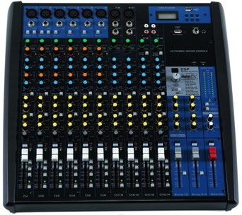 4編組14路調音臺